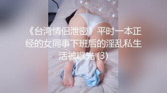 《台湾情侣泄密》平时一本正经的女同事下班后的淫乱私生活被曝光 (3)