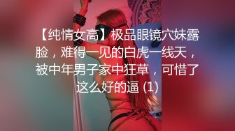 【纯情女高】极品眼镜穴妹露脸，难得一见的白虎一线天，被中年男子家中狂草，可惜了这么好的逼 (1)