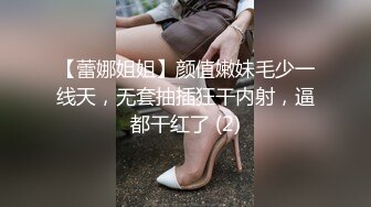 【蕾娜姐姐】颜值嫩妹毛少一线天，无套抽插狂干内射，逼都干红了 (2)