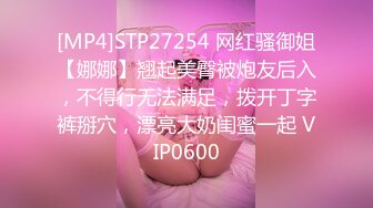 [MP4]STP27254 网红骚御姐【娜娜】翘起美臀被炮友后入，不得行无法满足，拨开丁字裤掰穴，漂亮大奶闺蜜一起 VIP0600