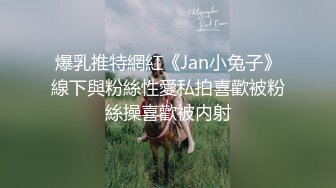 爆乳推特網紅《Jan小兔子》線下與粉絲性愛私拍喜歡被粉絲操喜歡被内射