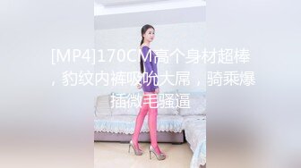 [MP4]170CM高个身材超棒，豹纹内裤吸吮大屌，骑乘爆插微毛骚逼