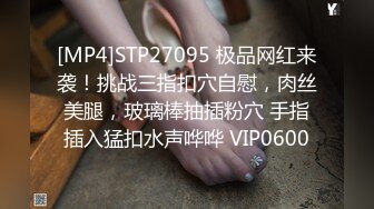 [MP4]STP27095 极品网红来袭！挑战三指扣穴自慰，肉丝美腿，玻璃棒抽插粉穴 手指插入猛扣水声哗哗 VIP0600