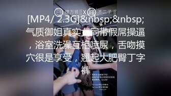 [MP4/ 2.3G]&nbsp;&nbsp;气质御姐真实女同带假屌操逼，浴室洗澡互相喷尿，舌吻摸穴很是享受，翘起大肥臀丁字裤