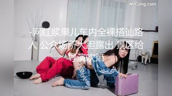 -网红浆果儿车内全裸搭讪路人 公众场所大胆露出 景区给导演吹箫