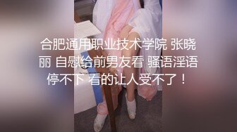 合肥通用职业技术学院 张晓丽 自慰给前男友看 骚语淫语停不下 看的让人受不了！